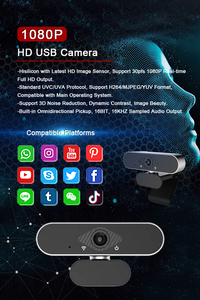 เว็บแคมจีน 2K USB ขายดี ครอบคลุมมุมมอง 360 องศา สำหรับพีซี - Product Image 3