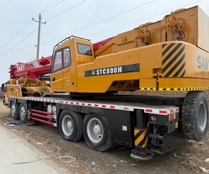 Grue mobile d'occasion Sany STC800 de 80 tonnes, modèles STC1000C 100T, STC500E, STC250T5, STC1300, STC800T6. - Product Image 4