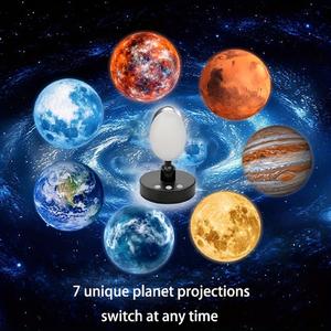 Lámpara Nocturna HD con Luces de Atmósfera de Astronauta 360. Lámpara de ambiente para DJ para interior de coche, luz de mesa para dormitorio, regalo para niños - Product Image 4