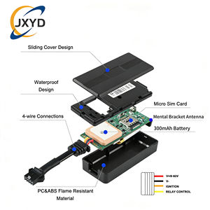GPS-трекер J16 4G с SIM-картой и реле для отслеживания автомобилей и мотоциклов, ударопрочный, с приложением для ПК и Android, локатор J16MAX для арендного транспорта - Product Image 2
