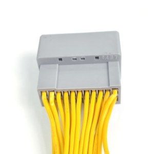 مصنع مخصص 22 دبوس ذكر إلى أنثى السيارات راديو الأسلاك تسخير مع سدادة RCA لكرايسلر المركبات - Product Image 3