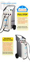 Chargeur de batterie de voiture automatique à charge rapide 4000A 12v 24v pour automobile
