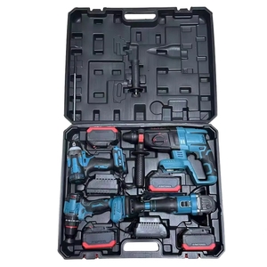Meilleure Offre - <span class=keywords><strong>Outils</strong></span> Électriques Sans Fil Certifiés de Qualité MKT - Ensemble de 5 Kits - Batterie au Lithium 20V/21V - Boîtier Rigide - Usage Professionnel - Product Image 5