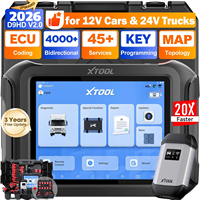 Nuovo Xtool D9HD 2026: Strumento Diagnostico e di Programmazione per Camion e Auto 12v/24v, Scanner Completo per Veicoli con Programmazione Chiavi