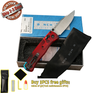 Cuchillo Compacto BM533 <span class=keywords><strong>Mini</strong></span> para Uso Diario, Directo de Fábrica Sin Intermediarios, Personalizable, Envío Rápido en EE. UU., Regalo de Cumpleaños para Hombre - Product Image 1