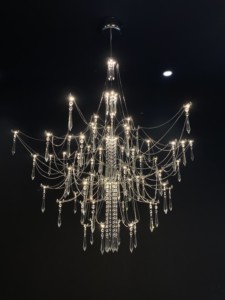 โคมไฟระย้าคริสตัล ECOJAS รุ่น Light Cube ปรับแต่งได้ คุณภาพสูง สำหรับวิลล่า โครงการโรงแรม ห้องนั่งเล่น โคมไฟห้อยแก้ว - Product Image 5