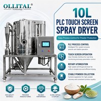 Secador por Pulverización PLC Ollital de 10L con Pantalla Táctil para Desarrollo de Procesos de Fabricación de Polvo y Pruebas Piloto