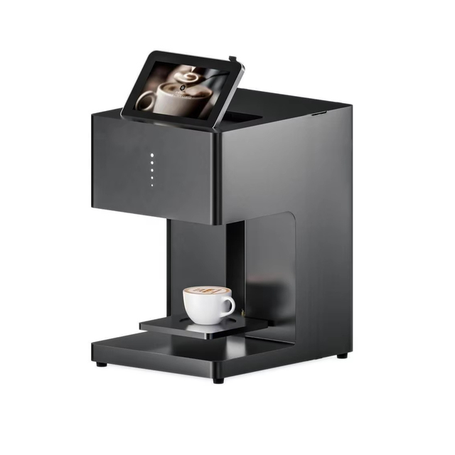 Food-Grade Latte Art Coffee Printer Multi-Color Pictures Printing, DIY Personalized Decoration Cake Printer for Cafes Bars