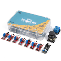 37Pcs Sensor Module Kit 45Pcs Sensor Module Kit Pemrograman Berbagai Modul Sensor Pembelajaran dengan Sensor Module Starter Kit