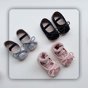 Chaussures de princesse pour bébé en gros, chaussures pour nouveau-né, chaussures pour bébé de 1 à 2 ans, chaussures pré-marche à nœud pour bébé fille - Product Image 6