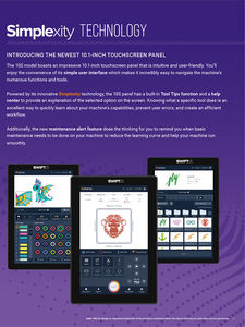 Sistema de Bordado Todo en Uno <span class=keywords><strong>Ricoma</strong></span> SWD-1501 de 15 Agujas con Bastidor para Gorras, Listo para Emprendedores y Pequeñas Empresas - Product Image 6