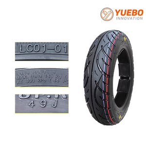 Pneumatici Moto Tubeless YUEBO <span class=keywords><strong>80</strong></span>/100-10 Nuovi, Direttamente dalla Fabbrica, Alta Aderenza per Tutti i Terreni, Ideali per la Guida su Strade Rurali e Sterrate - Product Image 2