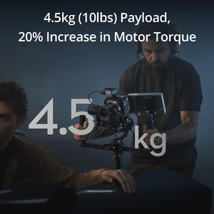 RS 4 Pro Gimbal Stabilizer for Travel and Studio Filming - Product Image 4