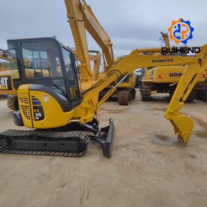 Excavadora Usada Komatsu PC35 Japonesa, 90% Nueva, en Venta, con Precio Bajo - Product Image 1