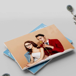 Custom Full Color Booklet Printing Service Greaseproof Paper Matte/Glossy Lamination Foil Emboss UV Saddle <b>Wire</b> Binding - Product Image 6