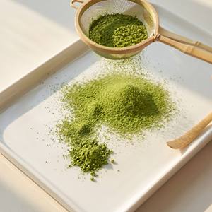 Poudre de <span class=keywords><strong>Matcha</strong></span> Cérémonial de Qualité Supérieure 5A Économique, Thé Vert en Poudre 1000 Mesh, Boîte et Bouteille en Vrac pour Cérémonie du Thé - Product Image 2