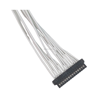 Harnais de câblage personnalisé Linksunet HRS Original 0.8mm Pitch DF52-14P-0.8C+DF52-2832PCF+UL1571-28AWG OD0.6MM