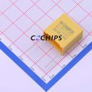 Condensador de Seguridad SMQP824K310XXD7B1515, Componente de Montaje en Orificio (THT), P=15mm 820nF 10% 310V X2 - Product Image 1