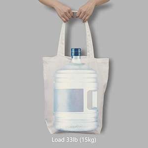 Bolsa de algodón orgánico personalizada de fábrica de 4-16oz, bolsa de compras de lona de supermercado, bolsa de regalo de celebración, bolsa de comestibles - Product Image 4