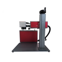 Mini Focuslaser 50W, découpeuse laser à fibre haute rigidité, contreplaqué, cuir, bois, papier, cristal, pierre, caoutchouc, DST/DXF/LAS, refroidissement par air