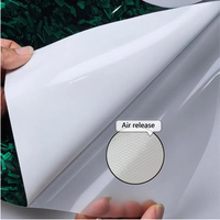 Film de lamination holographique PVC Vinyle PET à effet de couleur changeante, fibre de carbone, avec technologie Air Release, en rouleau, pour revêtement de voiture et autocollant d'intérieur automobile