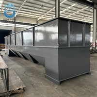 Épurateur à plaques lamellaires personnalisé avec élimination automatique des boues pour le traitement des eaux usées industrielles STP WWTP