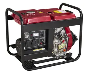 Power 5 kw generatore Diesel silenzioso per generatore di saldatura diesel portatile domestico