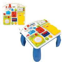Table d'activités sensorielles pour tout-petits : Simulation d'appareils électroménagers de cuisine, panneau d'apprentissage précoce pour enfants