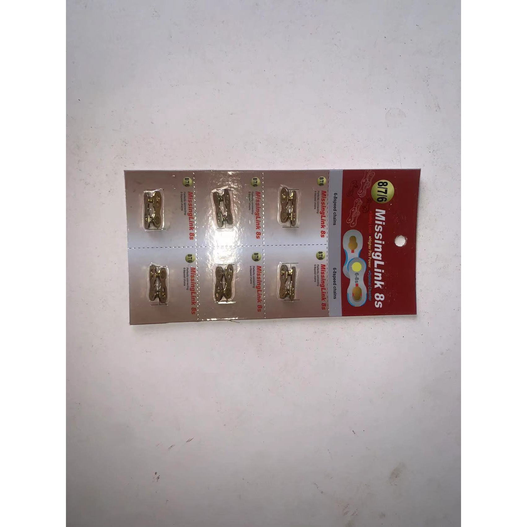 Paquete de tarjetas 678 Speed Gold, 6 juegos por tarjeta.