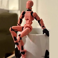 DIY 3D Imprimé FPV Transformation Jouets T13 Action Figure Robot Jouets De Poche Armes Articulées Diverses Poses Moulables
