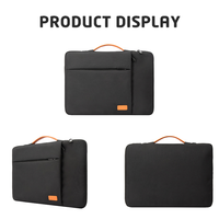 Funda Protectora para Portátil de 15.6 Pulgadas con Logotipo Personalizado, Ligera, para Negocios, Bandolera, Portátil, Impermeable, de Poliéster