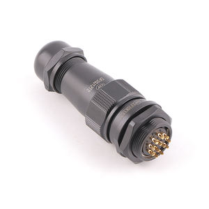 סגסוגת אלומיניום הליהוק dfy28 dfy24 dfs20 עמיד למים כבל זכר ונקבה 3 4 7 10 12 16 17 20 24 26 מחבר - Product Image 4