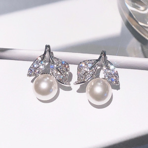 Eleganti Orecchini a Perno a Forma di Foglia per Donne, Stile Naturale, Accessori per Orecchie da Indossare Quotidianamente - Product Image 5