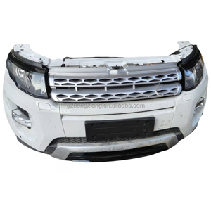 Pare-chocs avant d'occasion pour Range Rover <span class=keywords><strong>Evoque</strong></span> Matériau ABS avec filet enveloppant Condensateur de radiateur Ventilateur électronique Faisceau d'aile en L - Product Image 4