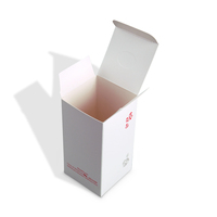 Boîte d'emballage en papier pour crème pour le visage, huile essentielle cosmétique, papier artistique personnalisé, feuille d'argent, vente chaude