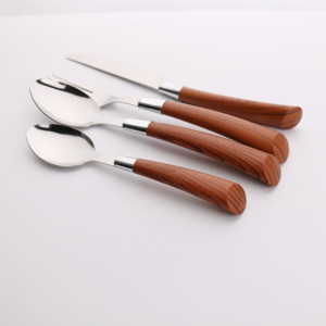 ชุดช้อนส้อมสแตนเลสแบบพกพาคุณภาพสูง 4 ชิ้น - Product Image 3
