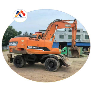 DOOSAN DH210W-7 Mejor Precio con Suministro Global, Maquinaria de Construcción sobre Ruedas, Excavadora Doosan DH210W-9 para Minería Auxiliar - Product Image 1