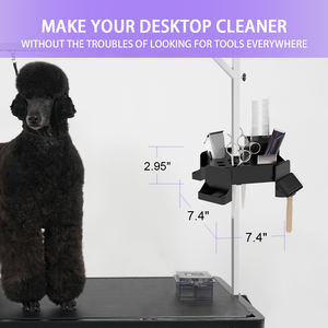 Station d'outils de TS-002 Shernbao Table de toilettage multifonctionnelle pour animaux de compagnie Boîte à outils de toilettage et de nettoyage pour animaux de compagnie Boîte de rangement - Product Image 2