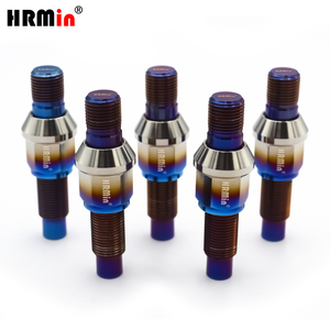 HRMin Gr5 Titanium M14 * 1.25*78mm <span class=keywords><strong>Goujon</strong></span> de <span class=keywords><strong>roue</strong></span> et 27mm Écrous de <span class=keywords><strong>roue</strong></span> et accessoires <span class=keywords><strong>pour</strong></span> voiture de course BMW - Product Image 5