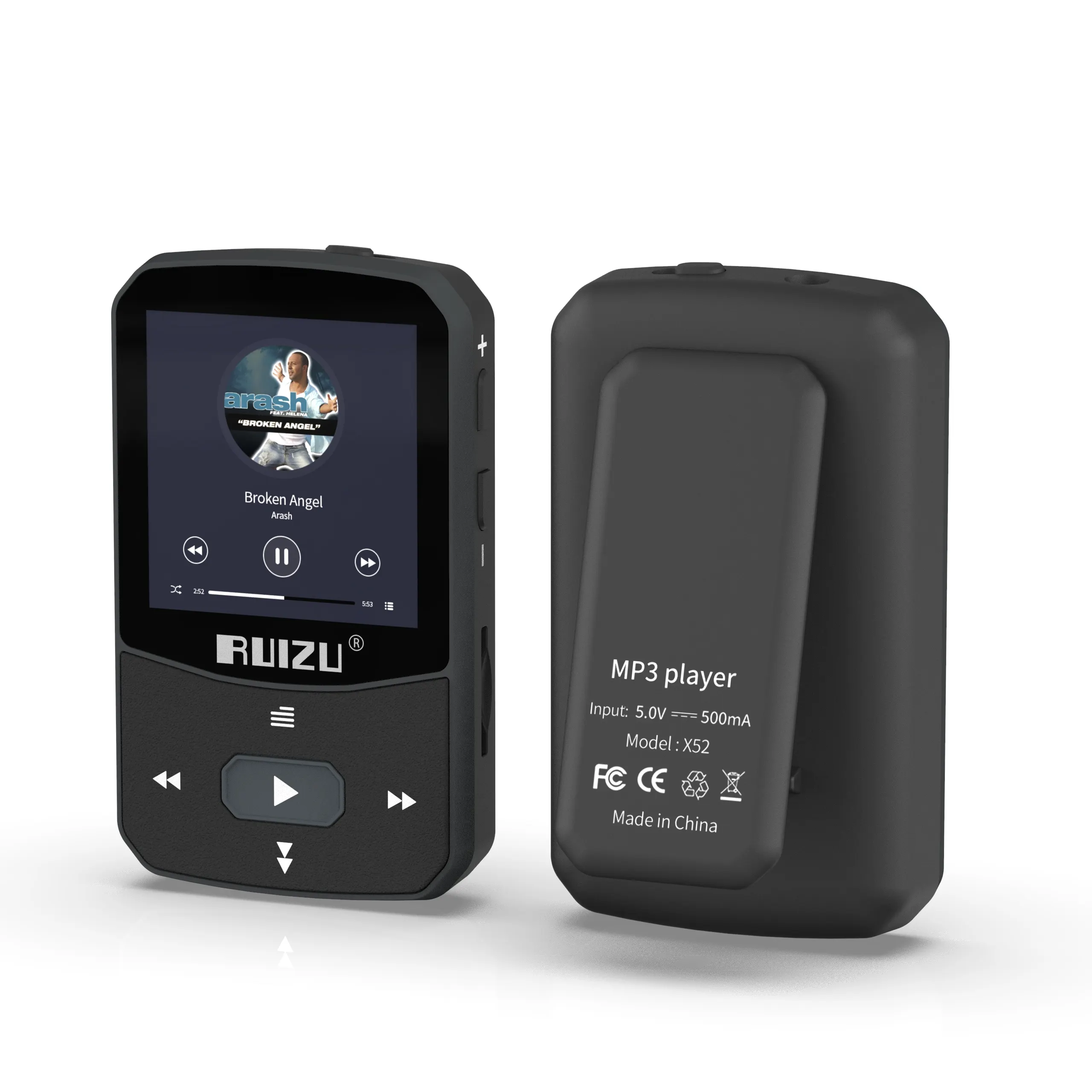 Dịch Vụ Tùy Chỉnh Mini USB Clip Android MP4 Với Màu Xanh Răng Wifi Chất Lượng Cao 4gp Hot Video Miễn Phí Tải Về Mp3 Âm Nhạc Máy Nghe Nhạc