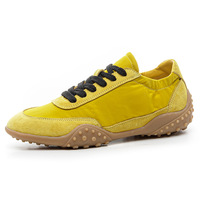 Nouvelle Collection 2026 – Baskets de football vintage tendance pour femme, chaussures décontractées rétro avec empeigne en daim et nylon, semelle intérieure en peau de porc – Vente directe usine OEM ODM