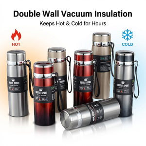 Botella de Agua Inteligente de Doble Pared de Acero Inoxidable 304, Termos Sostenibles al Vacío para Hombres, Mujeres y Niños - Product Image 3