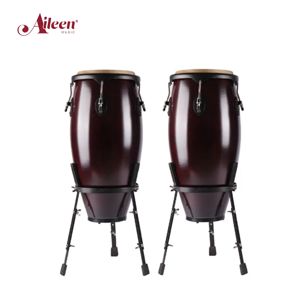 Hoge Kwaliteit Percussie Instrumenten Berk Conga Drum Van Prijs Met Twee Stands (Acog119)