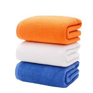 Toalla de Baño de Algodón Puro 70x140 cm, Color Sólido, para Uso Hotelero, Azul Rey, Naranja, Café, Gris - Product Image 5