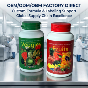 Set de Suplementos de Frutas y Verduras de Marca Privada para Apoyo Inmunológico y Digestivo, Venta al por Mayor de Fábrica OEM ODM - Product Image 5