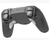 Manette de jeu à double vibration pour PS4/PC/Android, manette sans fil avec volant de jeu