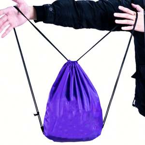 Sustainable OEM <b>Promotional</b> <b>Backpack</b> 210D Polyester Drawstring Bag with Custom Branding - Product Image 3