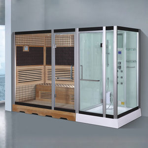 <span class=keywords><strong>Cabine</strong></span> de sauna <span class=keywords><strong>hammam</strong></span> avec salle de douche à vapeur Yakozzy pour hôtel en plein air, sauna portable - Product Image 6