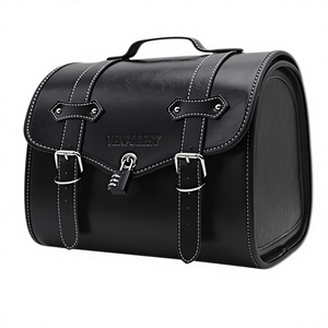 Nueva <span class=keywords><strong>Bolsa</strong></span> de Almacenamiento Universal para Asiento Trasero de Bicicleta Eléctrica con Caja Trasera de Liberación Rápida - <span class=keywords><strong>Bolsa</strong></span> para Casco de Ciclismo de Cuero Sintético - Product Image 1