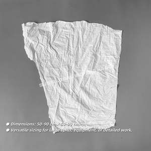 Trapos de Limpieza 100% Algodón Blancos para Uso Industrial, Reciclaje de Aceites Marinos y Limpieza de Aceites - Product Image 3